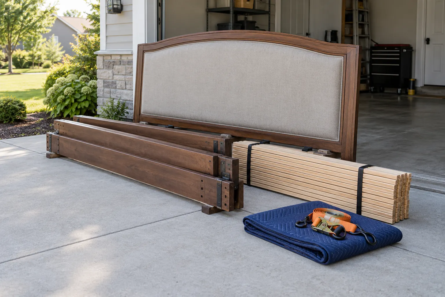 What to check before a bed frame is taken apart